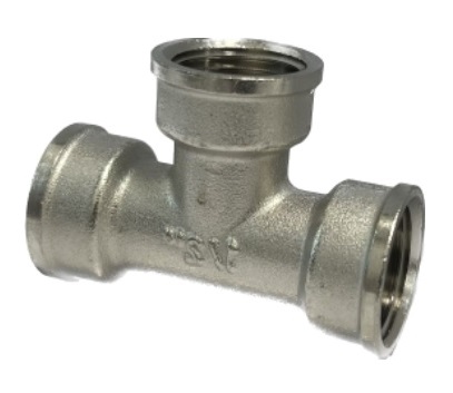 Тройник латунь    1/2  ВВВ   SMS/ALATO  (80/10шт)