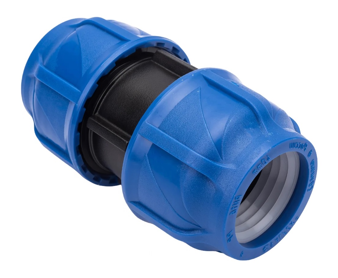 ПНД Муфта компрессионная соединительная   40х40   VALFEX   (30/6шт)