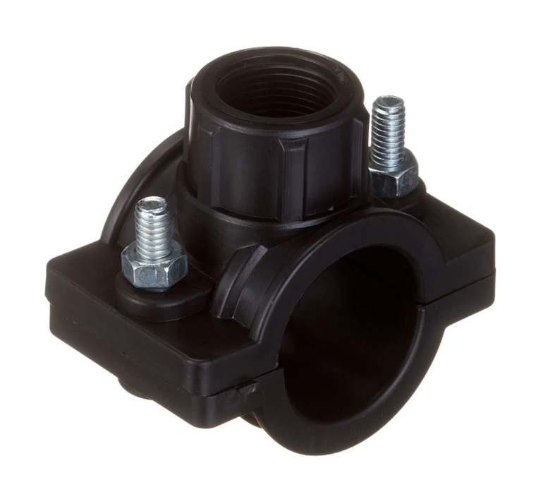 ПНД Седло болтовое      40х3/4   TEBO   (60/4шт)