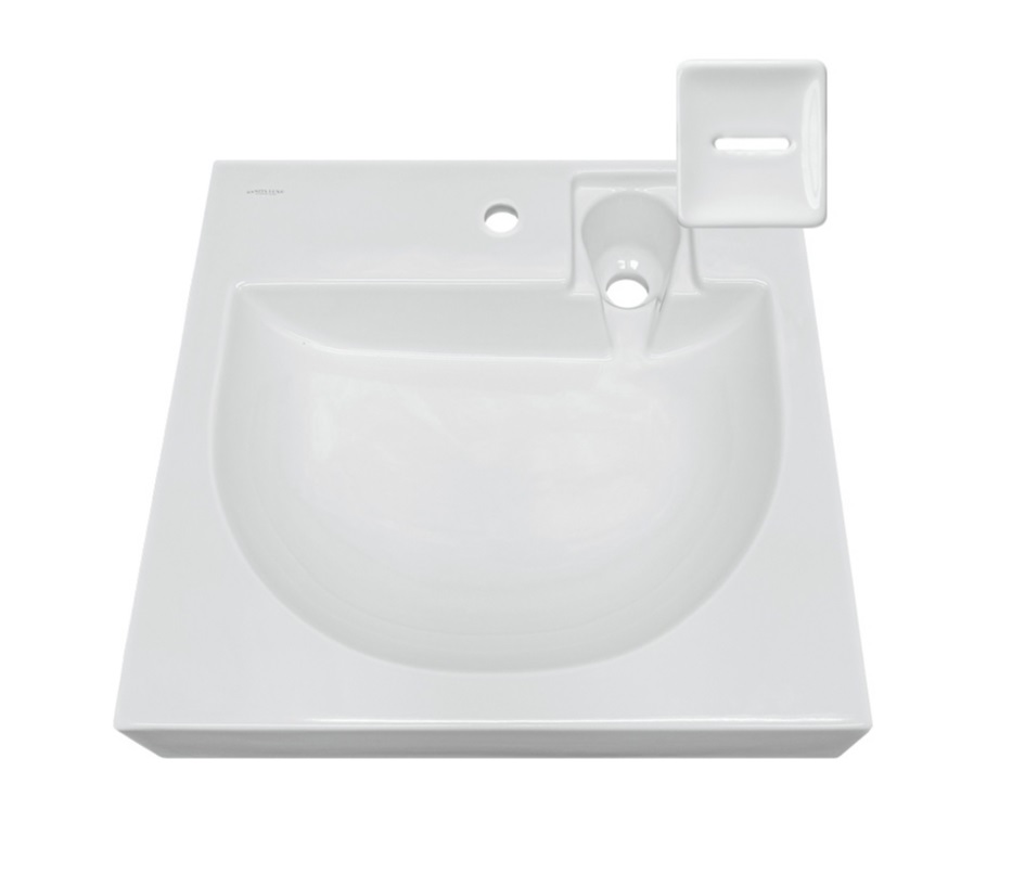 Раковина над стир.машину  GALAXY-60    SANITA LUXE  600х550х100 с кронштейн  (1/1шт)