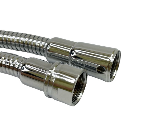 Шланг д/душа (в коробке)   ХРОМ усил. SAVOL  S-ORG007  150-180см  (2 гайки с подшип.360*)   (40/1шт)