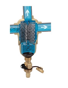 Фильтр-Дешламатор  3/4  SMS-4934  самопромывной магнитный 90°C