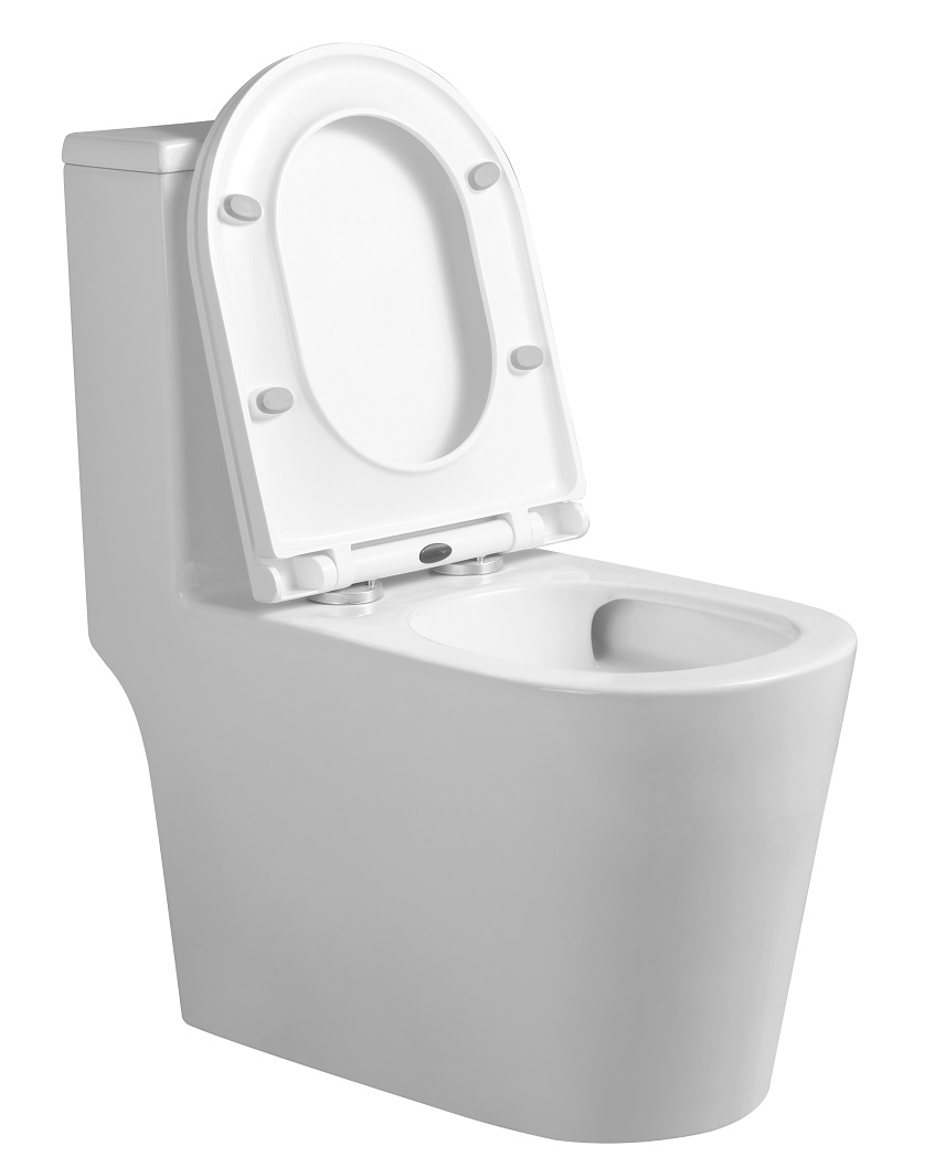 Унитаз-моноблок  LIMBA TORNADO безобод.гориз,2-кн.ниж, 690х360х790мм, дюропласт,б/съем,м/л RADOLUXE