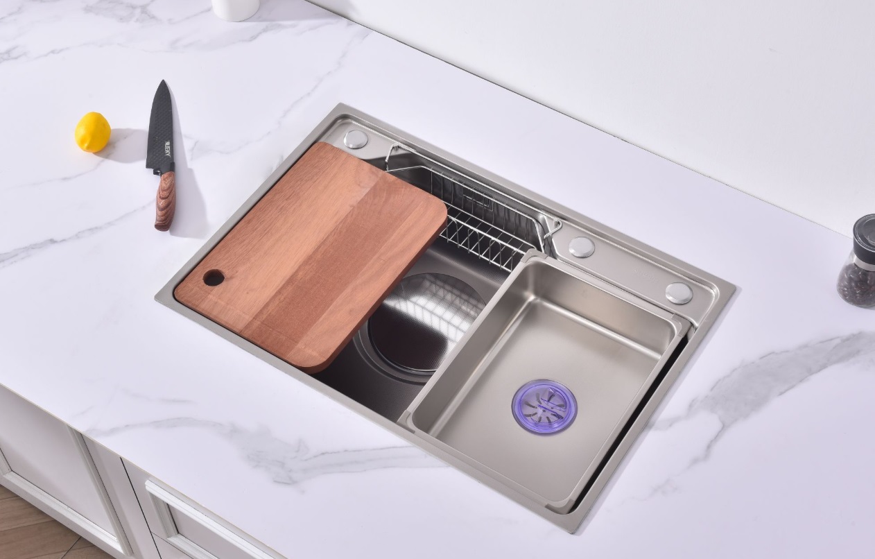 Мойка настол.монтаж    FMARK   FSC6845L   САТИН   68 х 45   (3,0)   21см      (1/1шт)