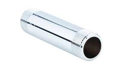 Удлинитель SMS/ALATO хром сгон  3/4  -  100 мм  НН 163гр. (100/5)