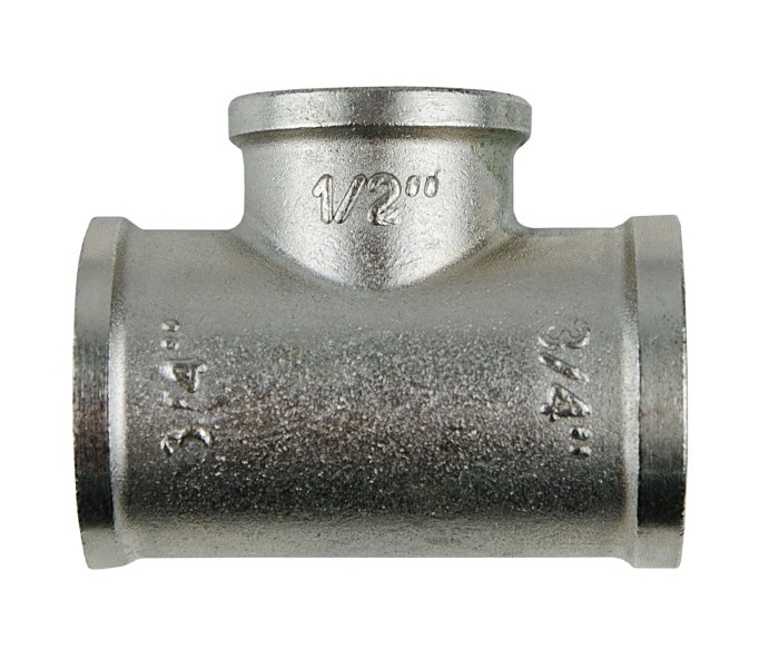 *РАСПРОДАЖА Тройник   1 x 3/4 x 1  ВВВ никель усилленый RAFTEC  (GERMANY)   (5/60)