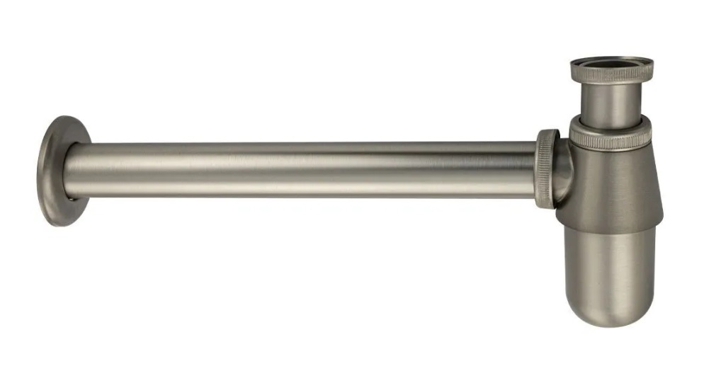 .Cифон металлический   DK-809А     САТИН   1 1/4   (50/1шт)