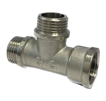 Тройник латунь    1/2  ВНН   SMS/ALATO   (80/10шт)