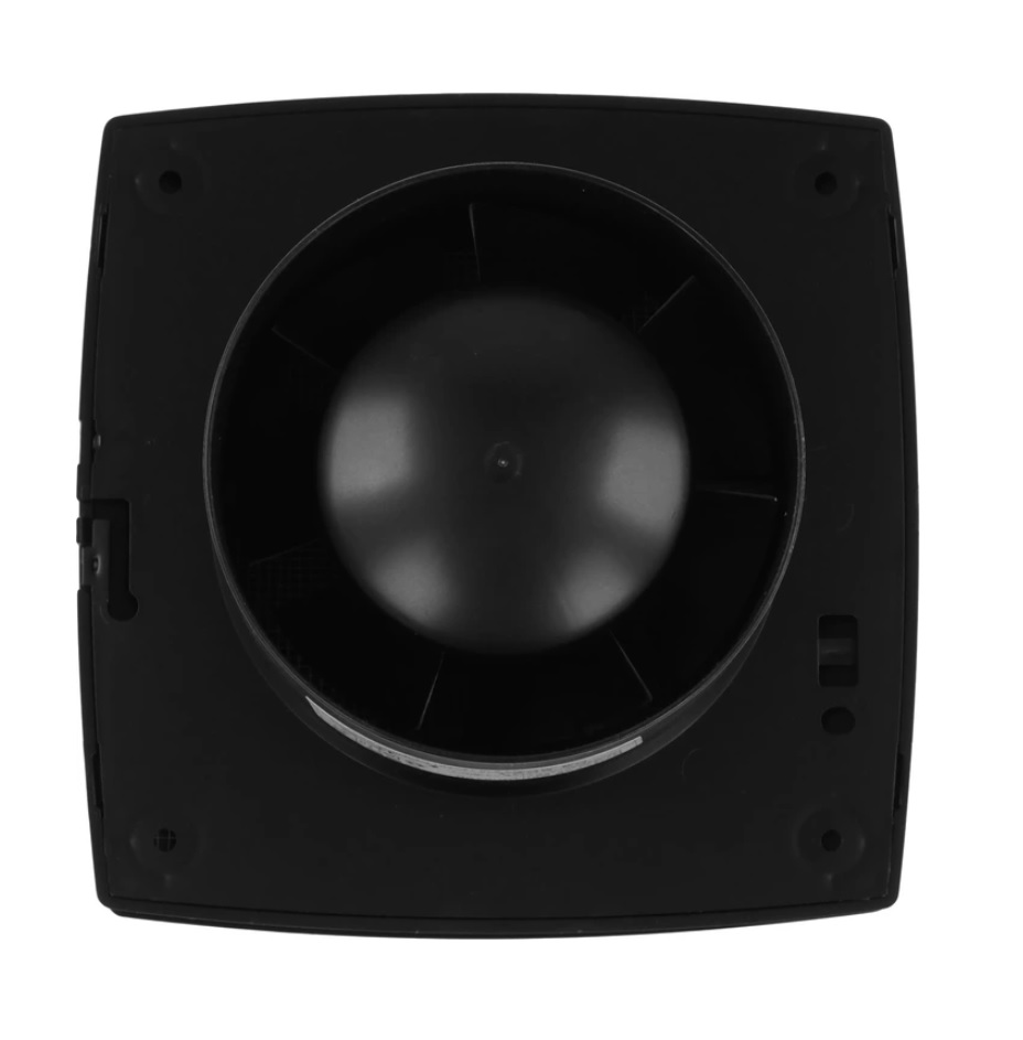 Вентилятор вытяжной Vesta-Electric d100 BLACK EF-100 Plus  10w (ЧЕРНЫЙ) METRONEX  (20/1)