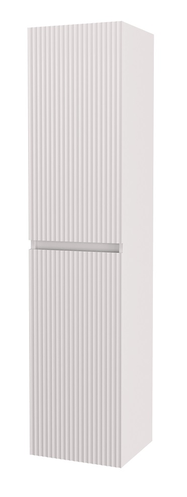 П35   Пенал подвесной Минор 35 (Белый матовый) 350x1500x300  2 дв.  Арт.22056