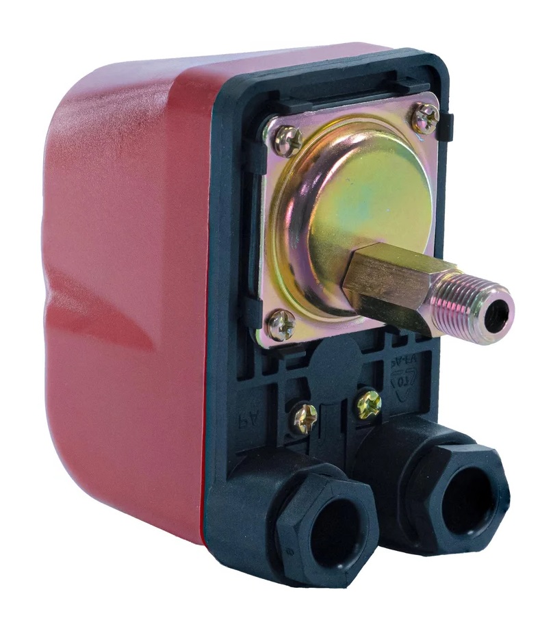 Механическое реле сухого хода   BLACK PUMP   BL-9.3  0.14-1.24 bar наружняя резьба 1/4   (50/1шт)