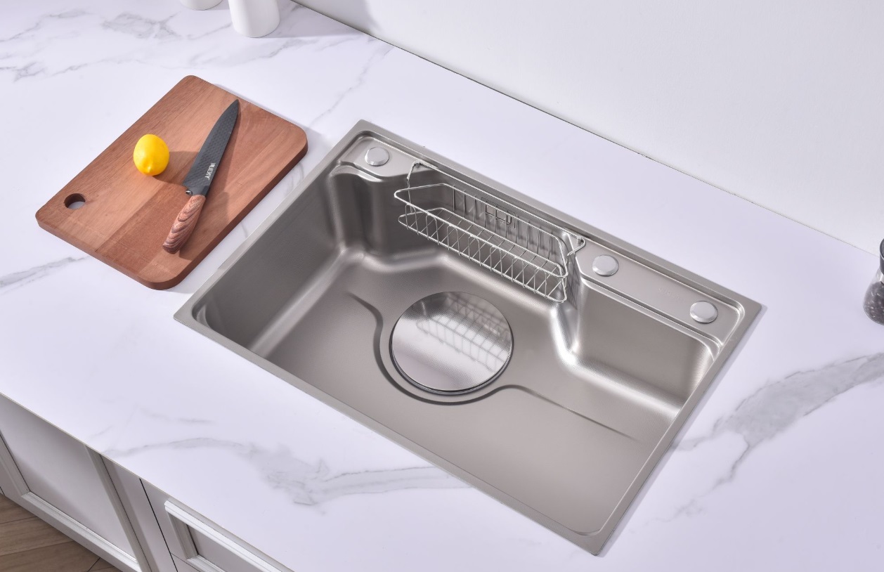 Мойка настол.монтаж    FMARK   FSC6845L   САТИН   68 х 45   (3,0)   21см      (1/1шт)