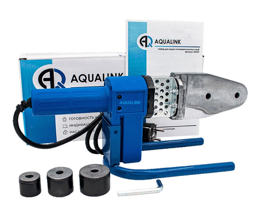 Аппарат сварочный   04597   20-32мм   (800w)  (коробка)   AQUALINK  (1/10)