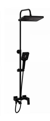 Душевая система  HB-24575-7  ЧЕРНЫЙ  к35  HAIBA  (4/1шт)