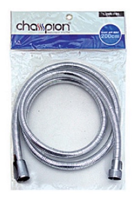 Шланг д/душа СИЛИКОНОВЫЙ  CHAMPION LUMI  F04 - 200см. (50шт/ящ) (блистер)   (50/1шт)