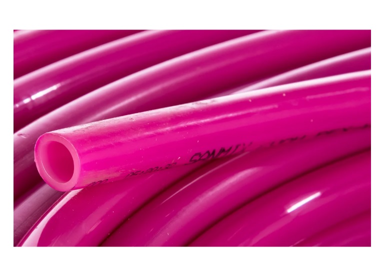 .  Труба для теплого пола     SANMIX   PE-RT   16 * 2.0  PN12.5  фиолетовая   (200м)