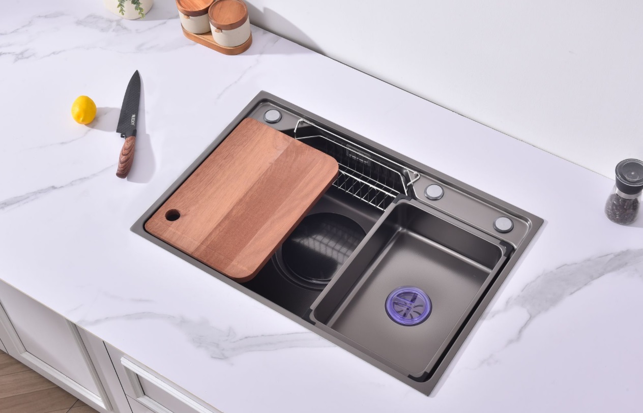 Мойка настол.монтаж    FMARK   FSC6845Q   ГРАФИТ   68 х 45   (3,0)   21см      (1/1шт)