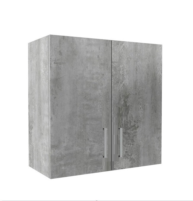 Шкаф для посуды 600 бетон   600х300х600 RADO LUXE   (1/1шт)