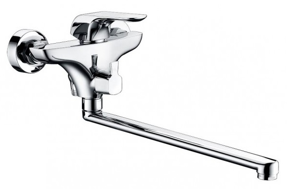 005   Смес для ванной длинная хром LANDBERG   ХРОМ   LB13207A-D120   к40