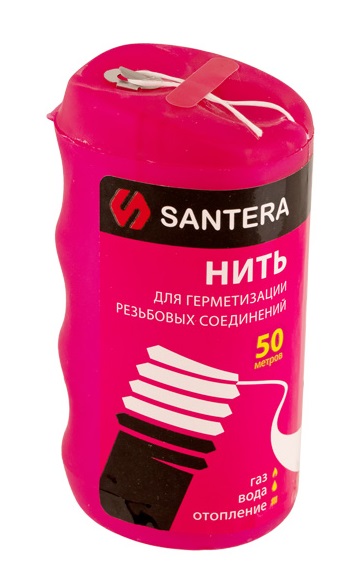 Нить полиамидная с силиконом    SANTERA  San-Lock  50м    5040  (100/25шт)