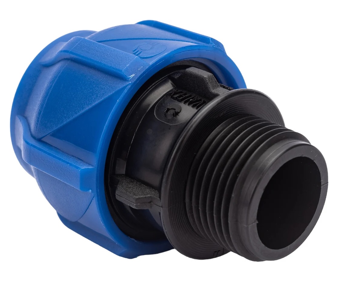 ПНД  Муфта компрессионная соединительная         25х3/4 Н   VALFEX   (160/40шт)