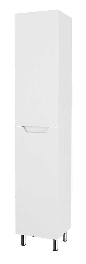 П35   Пенал напольный Таун 35 (Белый глянцевый) 350x1700x300  2 дв.  Арт.22086