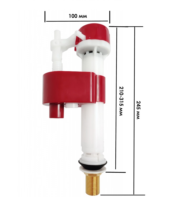 Клапан наполнительный ROBINET нижний  латунный SR1/2  A207M G1/2