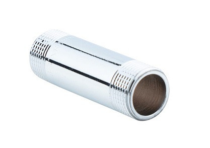 Удлинитель SMS/ALATO хром сгон  3/4  -   80 мм  НН 135гр. (80/5)