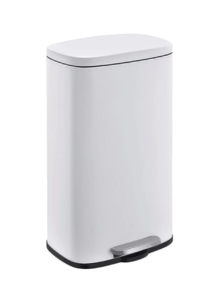 Ведро для мусора с микролифтом  5л. FTC2122   белый   DELPHINIUM   (6/1шт)