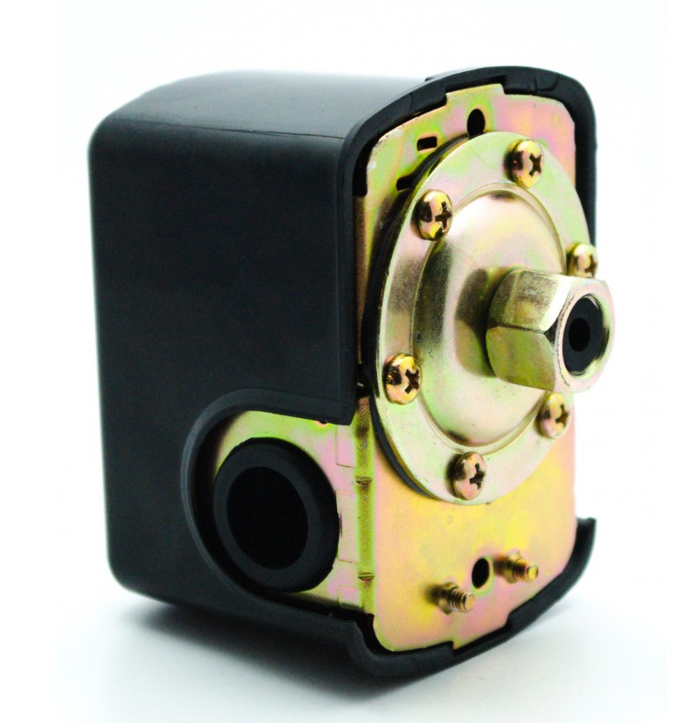 Механическое реле давление   BLACK PUMP   BL-6B  1.4-5.5 bar с накидной гайкой 1/4   (50/1шт)