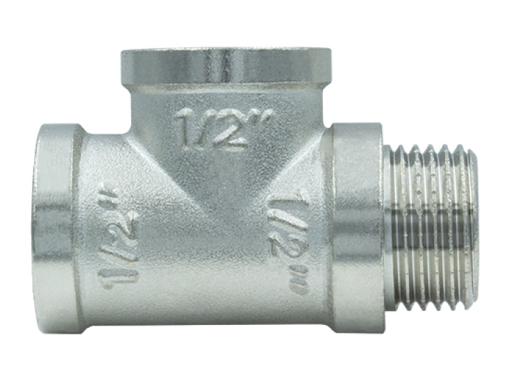 *РАСПРОДАЖА Тройник    1/2  ВBH никель усилленый RAFTEC  (GERMANY)   (10/240)