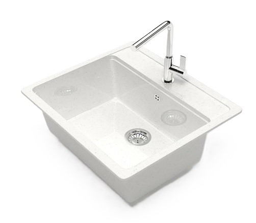 Мойка глянец    L9G31 Джекки  БЕЛЫЙ  570x505x200  GLANZ   (1/1шт)