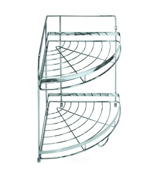 Полка  2-ая  угловая  AE-595  35*21*38 см   (12/1шт)