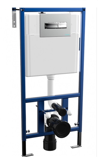 Инсталляция ZEGOR  IN450-3  для скрытого монтажа унитаза  без кнопки