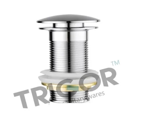 Донный клапан д/тюльпана   BV-11582  ХРОМ   (без перелива)   1 1/4  TRIGOR   (50/1шт)
