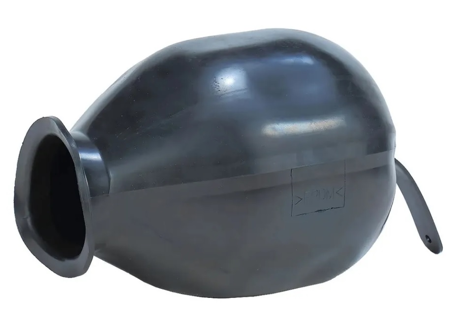 Мембрана для гидроаккумулятора     EPDM-24  (12-24л)  резина ЧЁРНАЯ   MARSU   (50/1шт)