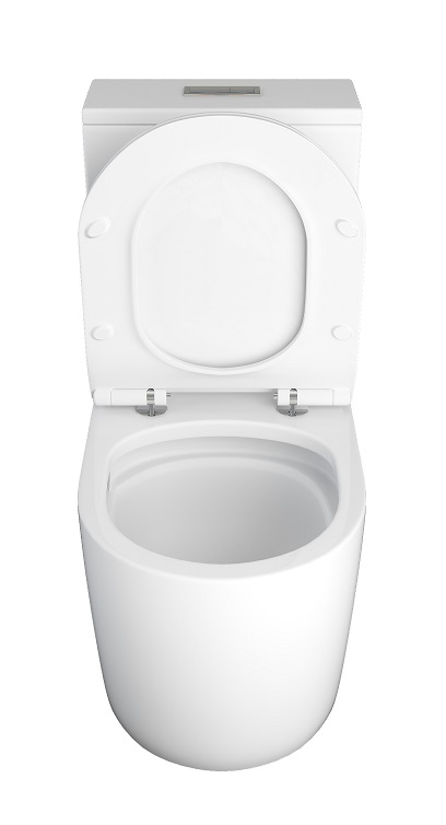 Унитаз-моноблок  KALIPSO  TORNADO безобод.гориз,690х370х810мм,д/пласт,б/съем,м/л RADOLUXE