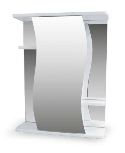 55 Зеркало-шкаф   Лилия 55  ПРАВОЕ/белое  550х150х700   RADO Арт. 55003   (1/1шт)
