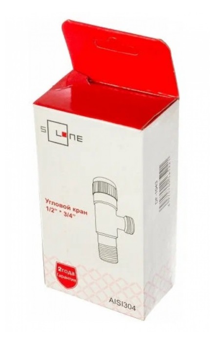 Кран угловой  1/2 - 3/4   SOLONE   DF-1043    (100/шт)