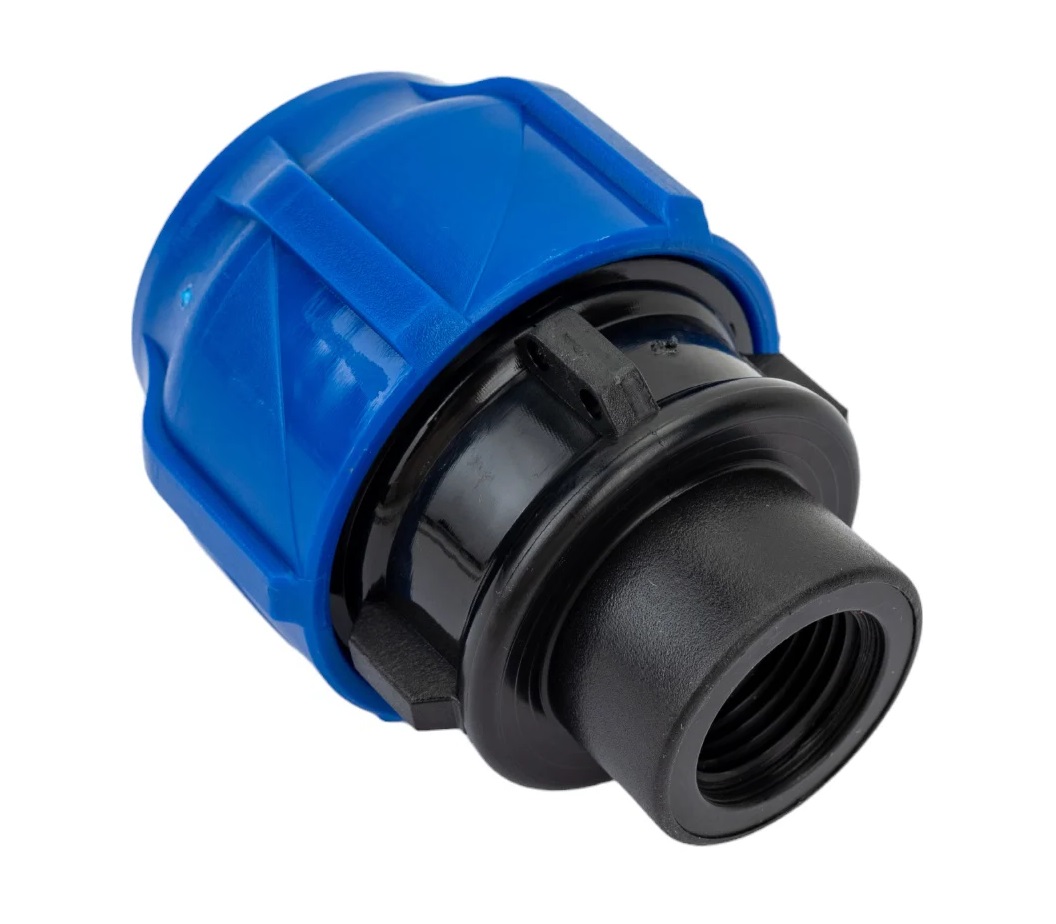 ПНД  Муфта компрессионная соединительная        32х1/2 В   VALFEX   (100/20шт)