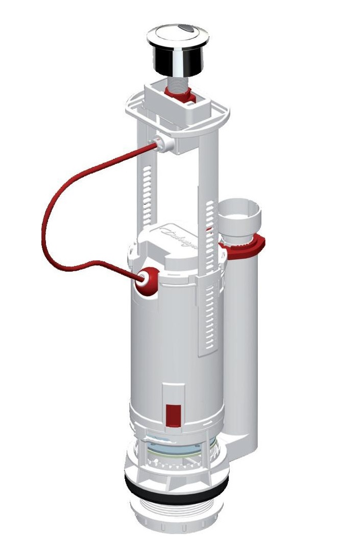 Сливная арматура ROBINET SOUPAPE  DUAL6 B261  однокнопочная, пневматическая