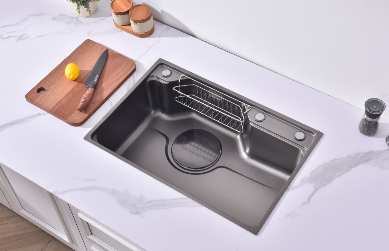 Мойка настол.монтаж    FMARK   FSC6845Q   ГРАФИТ   68 х 45   (3,0)   21см      (1/1шт)