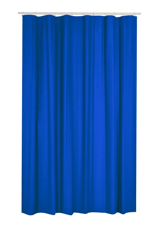 Штора для ванной  DELPHINIUM   PE-7210-J  пева  голубая    1.8*2.0   (50/1шт)