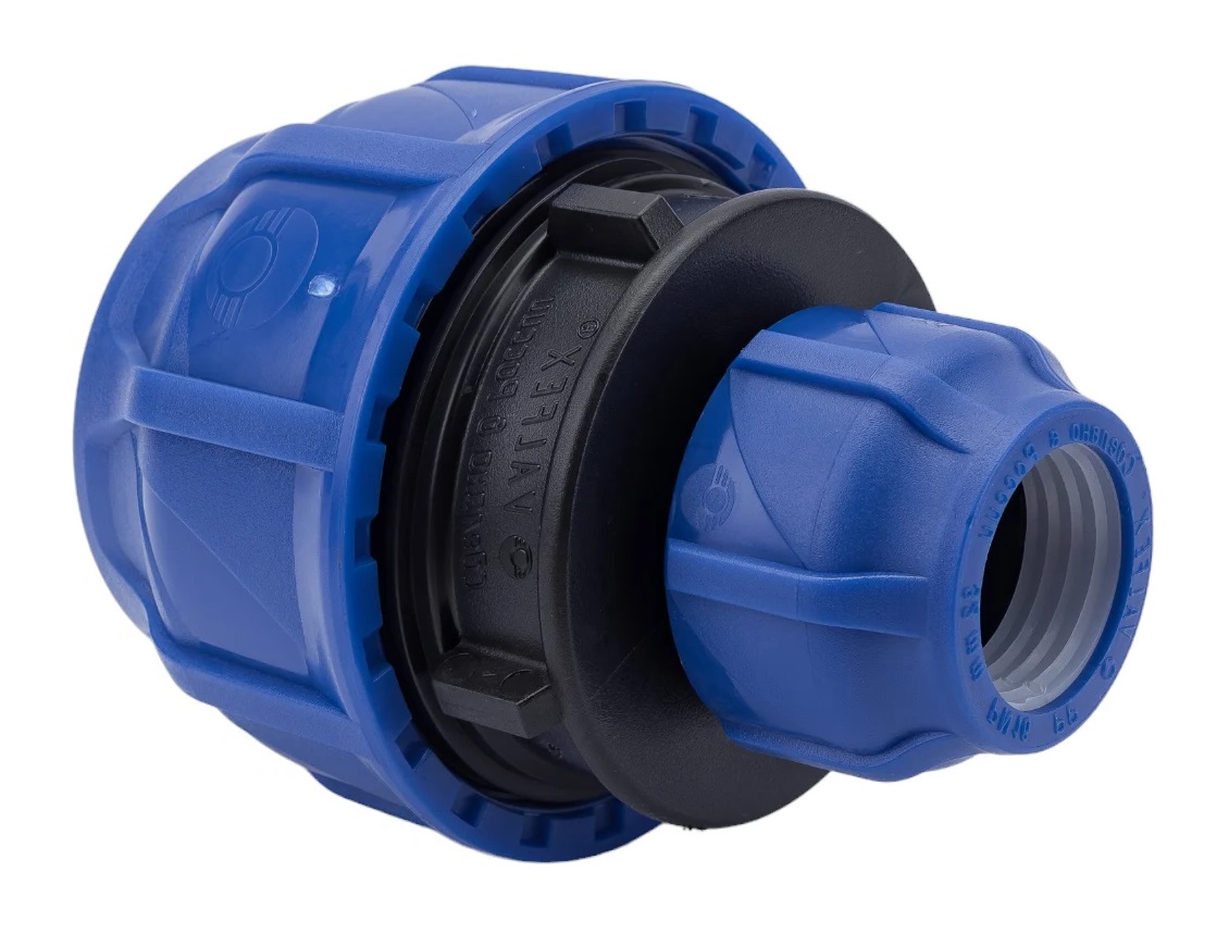 ПНД Муфта компрессионная переходная  63х32   VALFEX   (16/4шт)