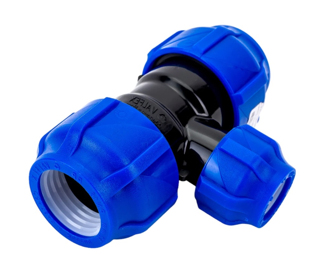 ПНД Тройник компрессионный переходной  32х20х32   VALFEX   (40/8шт)