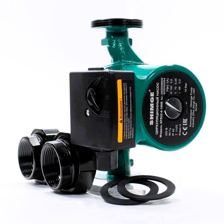 Насос циркуляц.    XPS 32/6-180B с кабелем, с гайками   SHIMGE   (8/1шт)