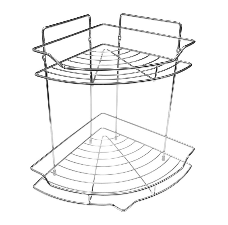 Полка  2-ая  угловая  DELPHINIUM  AE-435  35*25*33 см   (12/1шт)