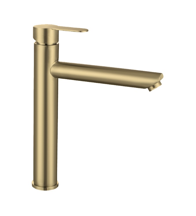 001F     Смес на умывальник высокий   DOKORONA   ZM-7761-5K   35к. БРОНЗА   (12/1шт)