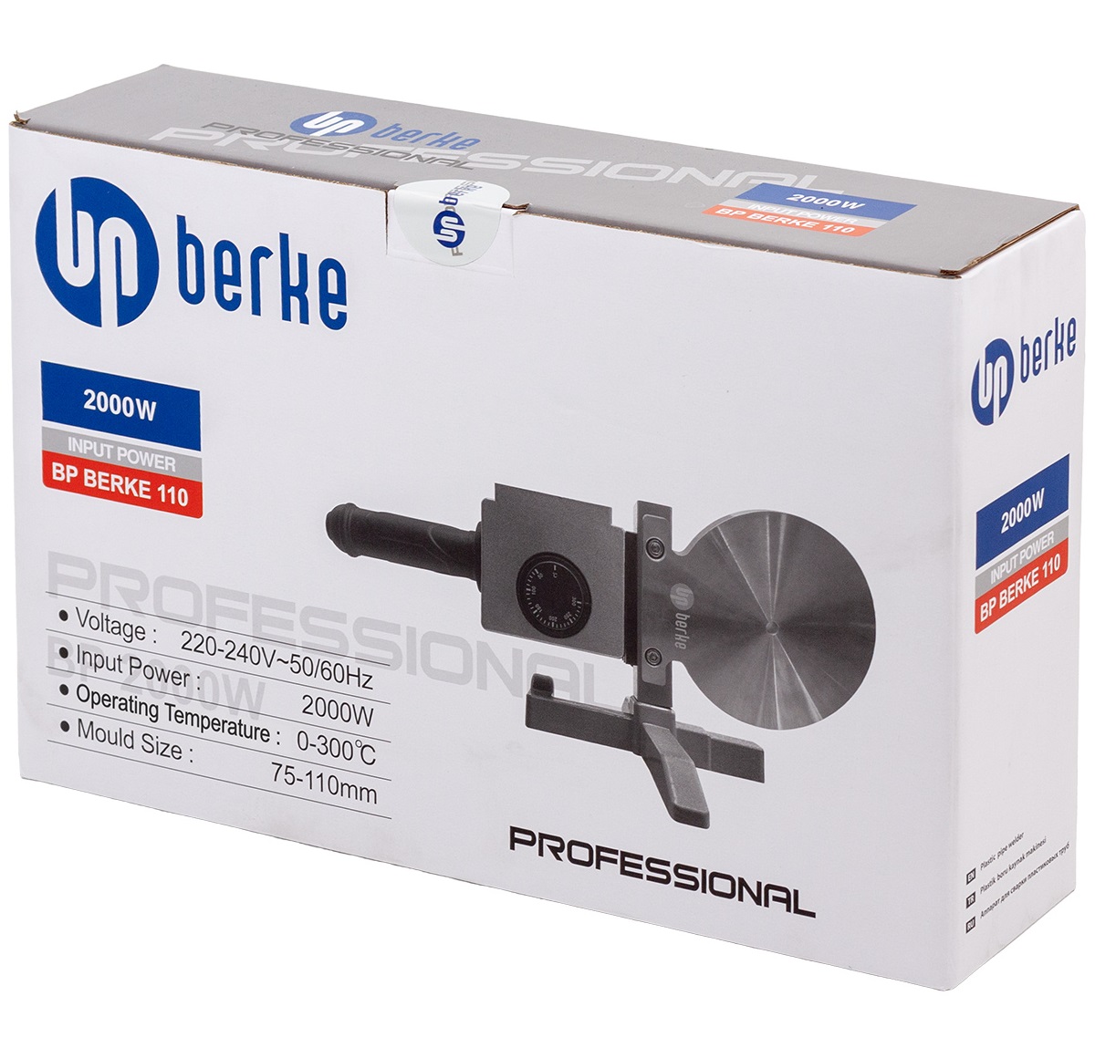 Аппарат сварочный   BERKE BP110   75-90-110  2000 Вт   ТУРЦИЯ