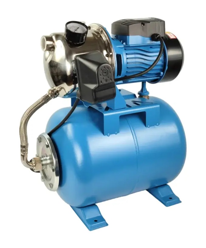 Насос станция  ZEGOR   AUJS-120S  1100 W  с кабелем 50 л/мин., макс. напор 47 м. бак 24L    (1/1шт)